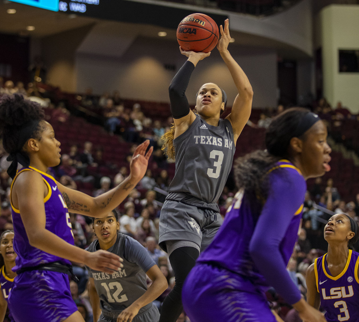 Texas A&M women's basketball vs LSU
